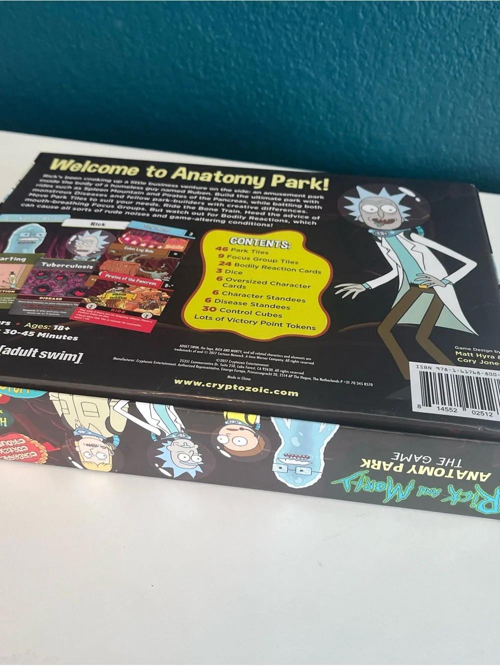 Rick and Morty Anatomy Park Total Rickall and Munchkin Card & Board Games